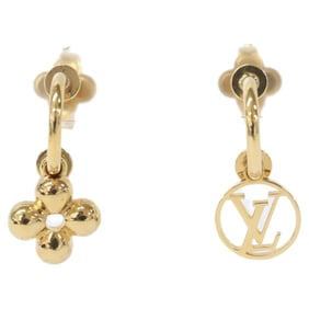 LOUIS VUITTON M64859 Blooming Earrings Gold Women's