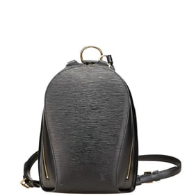 Louis Vuitton Epi Mabillon Backpack M52232 Noir Black Leather Women's LOUIS VUITTON