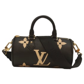 LOUIS VUITTON M45980 Monogram Empreinte Noir Bicolor Papillon BB Shoulder Bag, Handbag, Pochette,