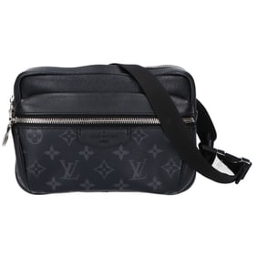 LOUIS VUITTON M30245 2019 Taiga Rama Bum Bag, Outdoor Body Noir, Men's