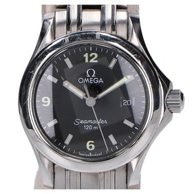 OMEGA Seamaster 120m Date Quartz Watch Silver Women's 2581.53