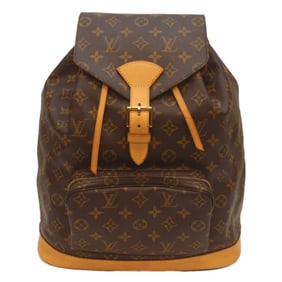 LOUIS VUITTON 1998 M51135 Monogram Montsouris GM Backpack/Daypack Brown Women's