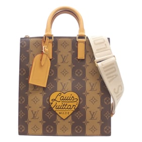 LOUIS VUITTON M45969 Monogram Stripe LV Squared Sac Pla Messenger Handbag Men's