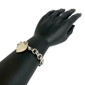 TIFFANY & Co. Tiffany Return to Heart Tag Sterling Silver Bracelet/Bangle 04940