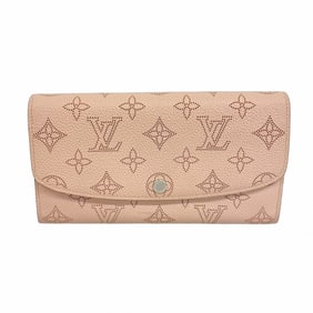 Louis Vuitton Mahina Portefeuille Iris Long Wallet M60145 Magnolia Women's