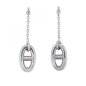 Hermes Chaine d'Ancre Farandole Earrings in Silver 925 for Men and Women, P1475566