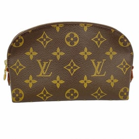 Louis Vuitton Monogram Pochette Tick Pouch M47515 Brown Women's P1516637