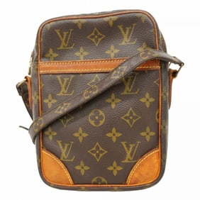 Louis Vuitton Monogram Danube Shoulder Bag M45266 Brown Women's