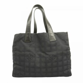 Chanel New Travel Nylon Tote Bag in Black Champagne for Women