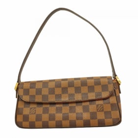 Louis Vuitton Damier Recoleta Shoulder Bag N51299 Ebene Women's