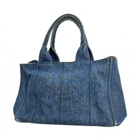 Prada Canapa Denim Blue Handbag for Women