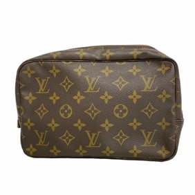 Louis Vuitton Monogram True Toilet 23 Pouch M47524 Brown Women's
