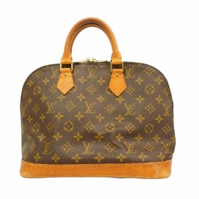 Louis Vuitton Monogram Alma Handbag M51130 Brown Women's