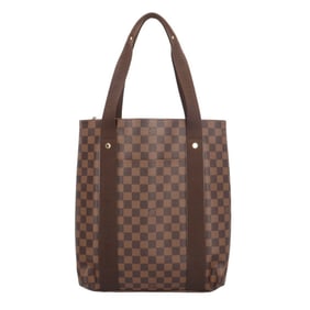 Louis Vuitton Cabas Bobur Damier Tote Bag, Canvas N52006, Brown, Women's, LOUIS VUITTON
