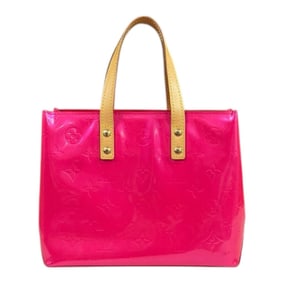Louis Vuitton Reed PM Vernis Handbag, Monogram M91221, Pink, Women's, LOUIS VUITTON