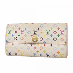 Louis Vuitton Monogram Multicolore Portefeuille Sarah Long Wallet M93532 Bron Women's