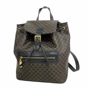 Celine Backpack/Daypack Macadam Black Women's