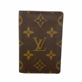 Louis Vuitton Monogram Organizer de Poche Card Case, M61732, Brown, for Men and Women