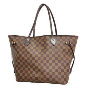 Louis Vuitton Damier Neverfull MM Tote Bag N41358 Ebene Women's
