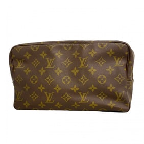 Louis Vuitton Monogram True Toilet Wallet 28 M47522 Brown Women's Pouch