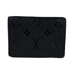 Louis Vuitton Portefeuille Q Monogram Empreinte Bi-fold Wallet, M80151, Unisex
