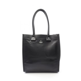 Vivienne Westwood TEDDY TOTE BAG, faux leather, women's, black, S4D010001US000D002