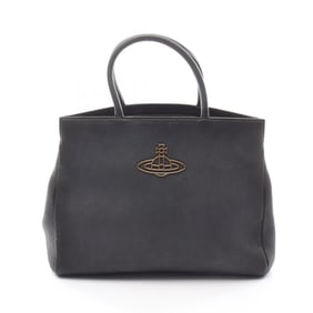 Vivienne Westwood Sloane Square Tote Bag, Leather, Women's, Black, S4D020008WL00A8003