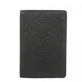 Louis Vuitton Monogram Shadow Organizer de Poche M62899 Black Men's Business Card Case