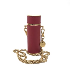 PRADA Prada Lip Case/Accessory Case in Saffiano Leather, Women's, Red