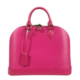Louis Vuitton Alma PM Epi Leather Shoulder Bag, M41266, Pink, Women's, LOUIS VUITTON, 2-Way