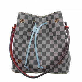 Louis Vuitton Damier NeoNoe Shoulder Bag N40229 Noir Women's