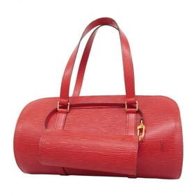 Louis Vuitton Epi Soufflot Handbag M52227 Castilian Red for Women