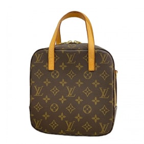 Louis Vuitton Monogram Spontini Handbag M47500 Brown Women's