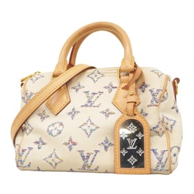 Louis Vuitton Monogram Jacquard Speedy Bandouliere 20 Handbag M24709 Blanc Multicolor 2-Way Bag for