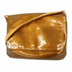 Louis Vuitton Vernis Thompson Street Shoulder Bag M91124 Bronze Women's P1497197