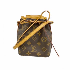 Louis Vuitton Monogram Nano Noe Shoulder Bag M41346 Brown Women's P1485136