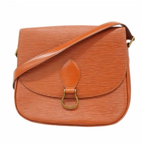 Louis Vuitton Epi Saint-Cloud Shoulder Bag M52193 Kenya Brown for Women