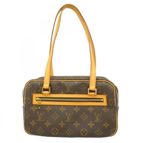 Louis Vuitton Monogram Cite MM Shoulder Bag M51182 Brown Women's