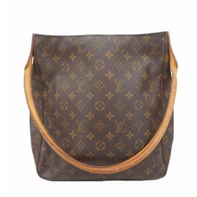 Louis Vuitton Monogram Looping GM Shoulder Bag M51145 Brown Women's