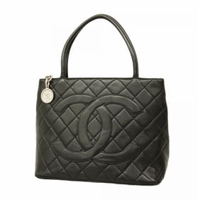 Chanel Reissue Tote Bag, Lambskin, Black, Women's
