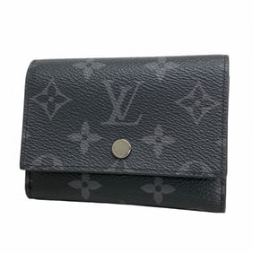 Louis Vuitton Monogram Eclipse Victor Wallet M12598 Black Men's Tri-fold