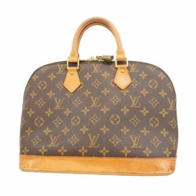 Louis Vuitton Monogram Alma Handbag M51130 Brown Women's