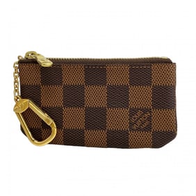 Louis Vuitton Damier Pochette Cle Ebene Wallet/Coin Case N62658 for Men and Women