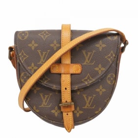 Louis Vuitton Monogram Chantilly PM Shoulder Bag M40646 Brown Women's