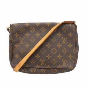 Louis Vuitton Monogram Musette Tango Short Strap Shoulder Bag M51257 Brown Women's