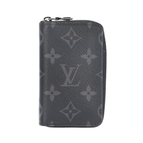 Louis Vuitton Zippy Coin Purse Vertical Monogram Eclipse Case M81662 Men's LOUIS VUITTON