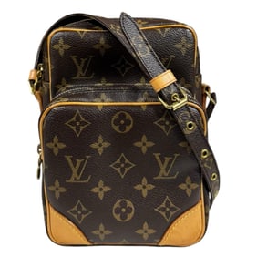 Louis Vuitton Amazon Monogram Shoulder Bag, Canvas M45236, Brown, Unisex