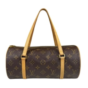 Louis Vuitton Papillon 26 Monogram Canvas Handbag M51386 Brown Women's LOUIS VUITTON