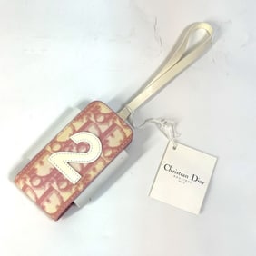 Christian Dior Trotter No. 2 Leather Phone Case for Men, Pink