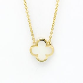 Van Cleef & Arpels Pure Alhambra Necklace VCARA39700 Yellow Gold (18K) Mother Of Pearl Women,Men